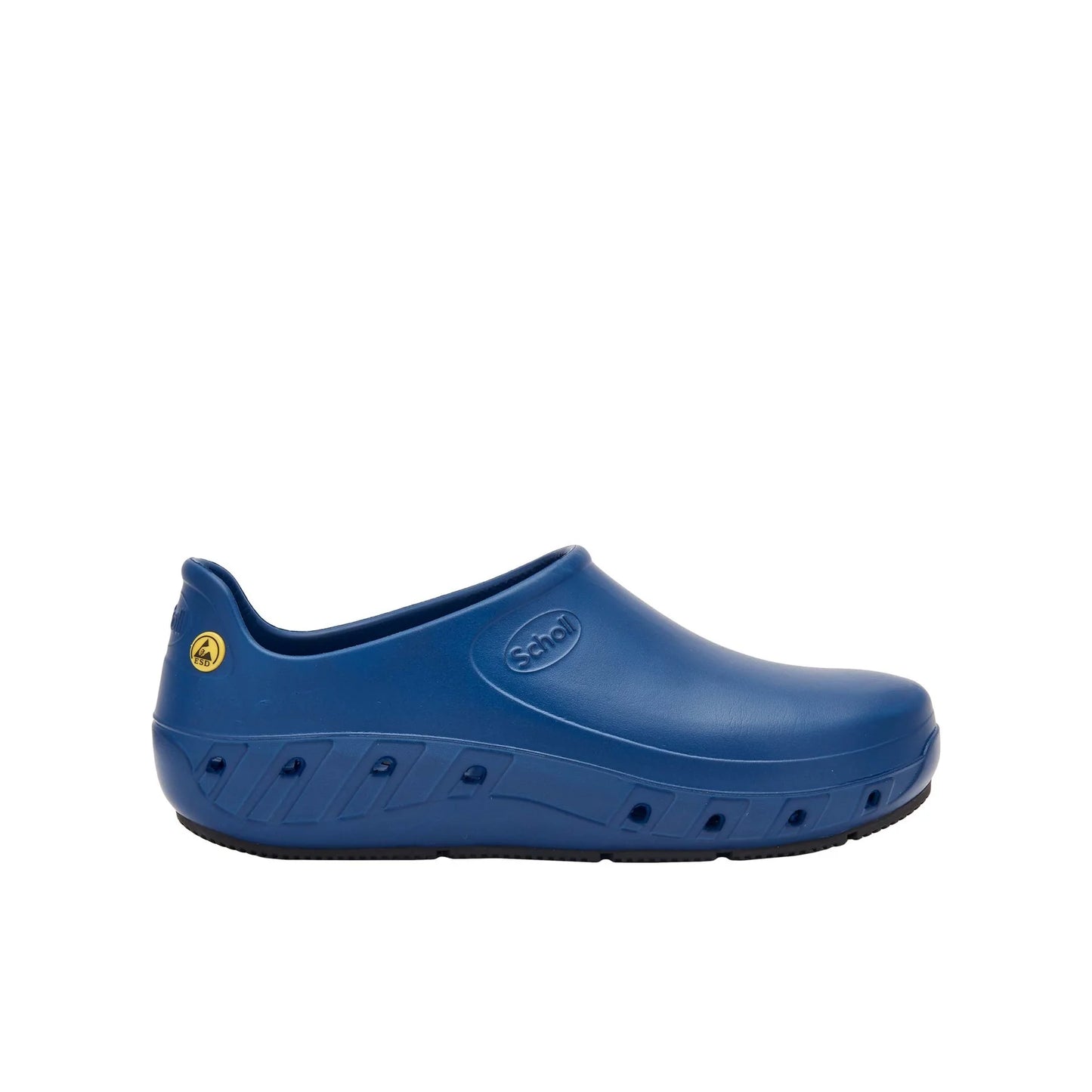 Scholl Ultragrip Shoe Eva Unisex Blue Navy Sfoderato Suola Gomma N. 40
