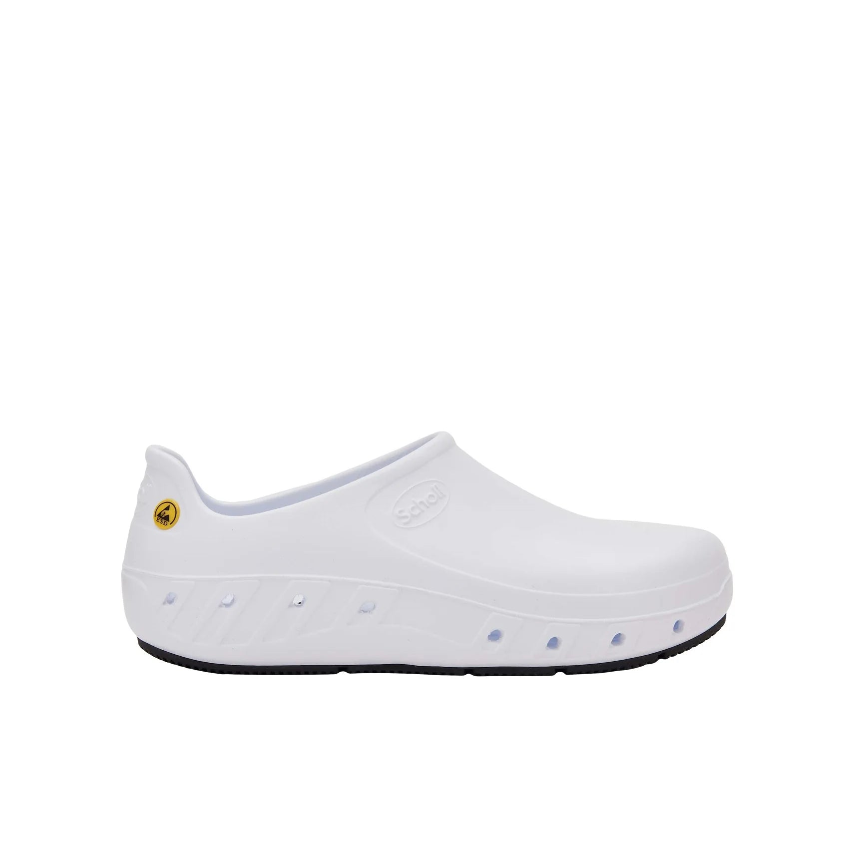Scholl Ultragrip Shoe Eva Unisex White Sfoderato Suola Gomma N.41 - Scholl Ultragrip Shoe Eva Unisex White Sfoderato Suola Gomma N.41