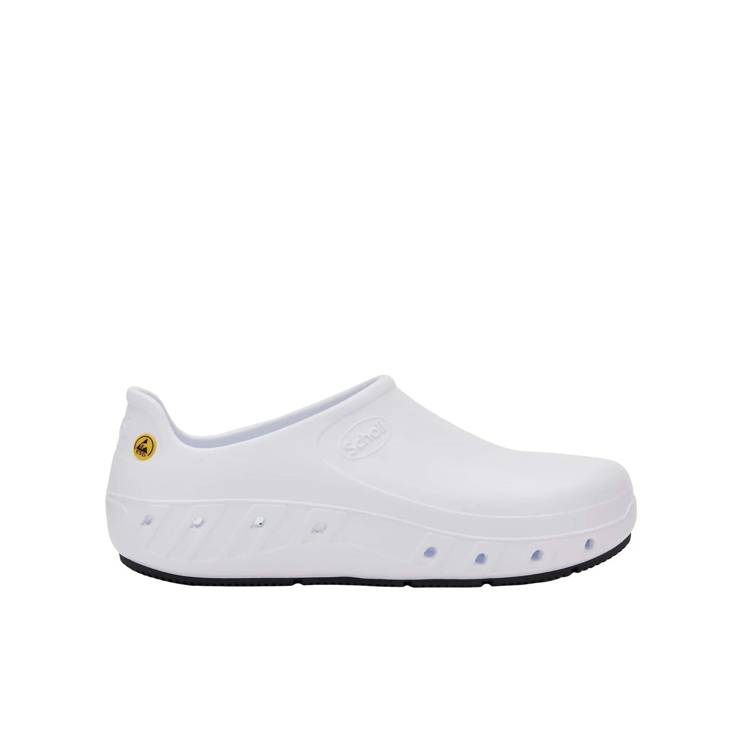 Scholl Ultragrip Shoe Eva Unisex White Sfoderato Suola Gomma N.41