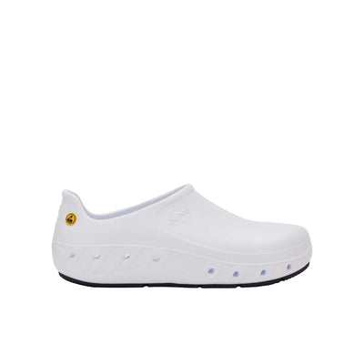 Scholl Ultragrip Shoe Eva Unisex White Sfoderato Suola Gomma N.41