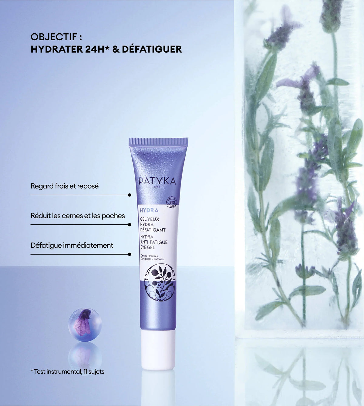 Patyka Gel Occhi Hydra Defaticante 15 ml
