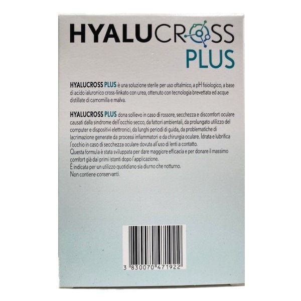 HYALUCROSS PLUS 20 FLACONCINI MONODOSE DA 0,5 ML