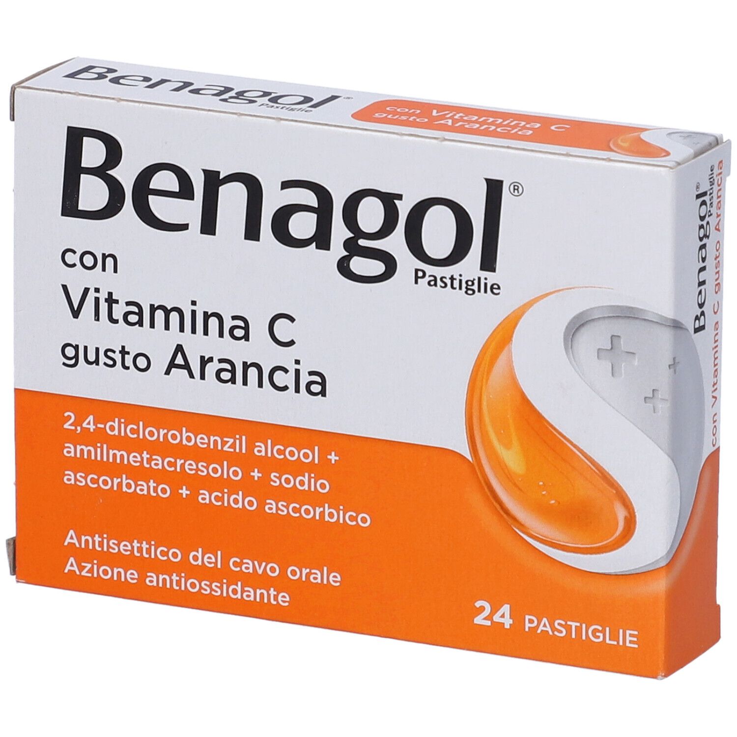 BENAGOL Vitamina C 24 Pastiglie Gusto Arancia