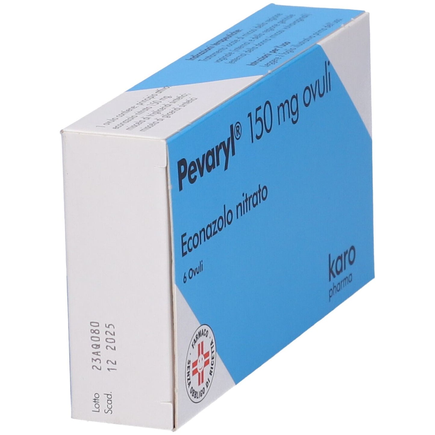 PEVARYL 6 OVULI VAGINALI 150 mg