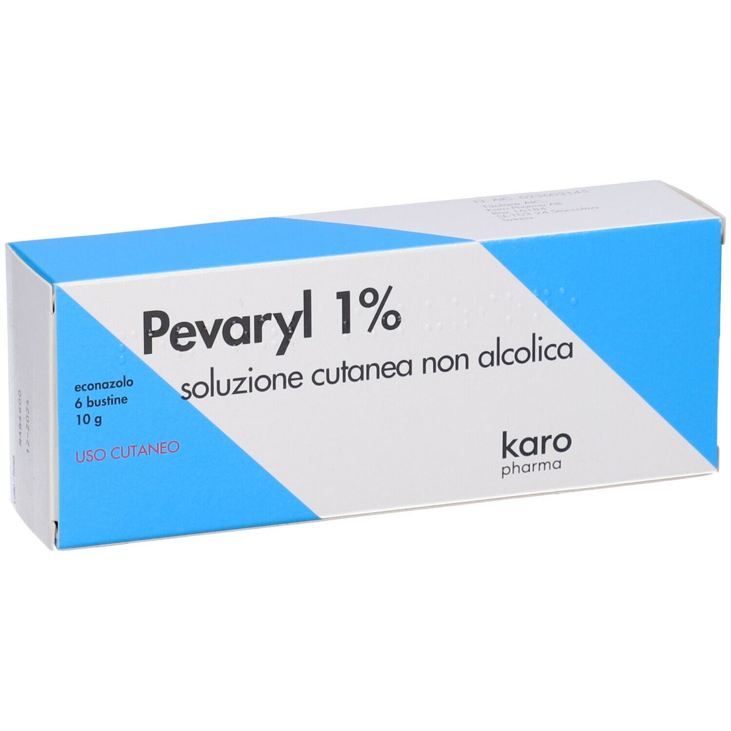 PEVARYL® SOLUZIONE CUTANEA 6 Bustine 10 g