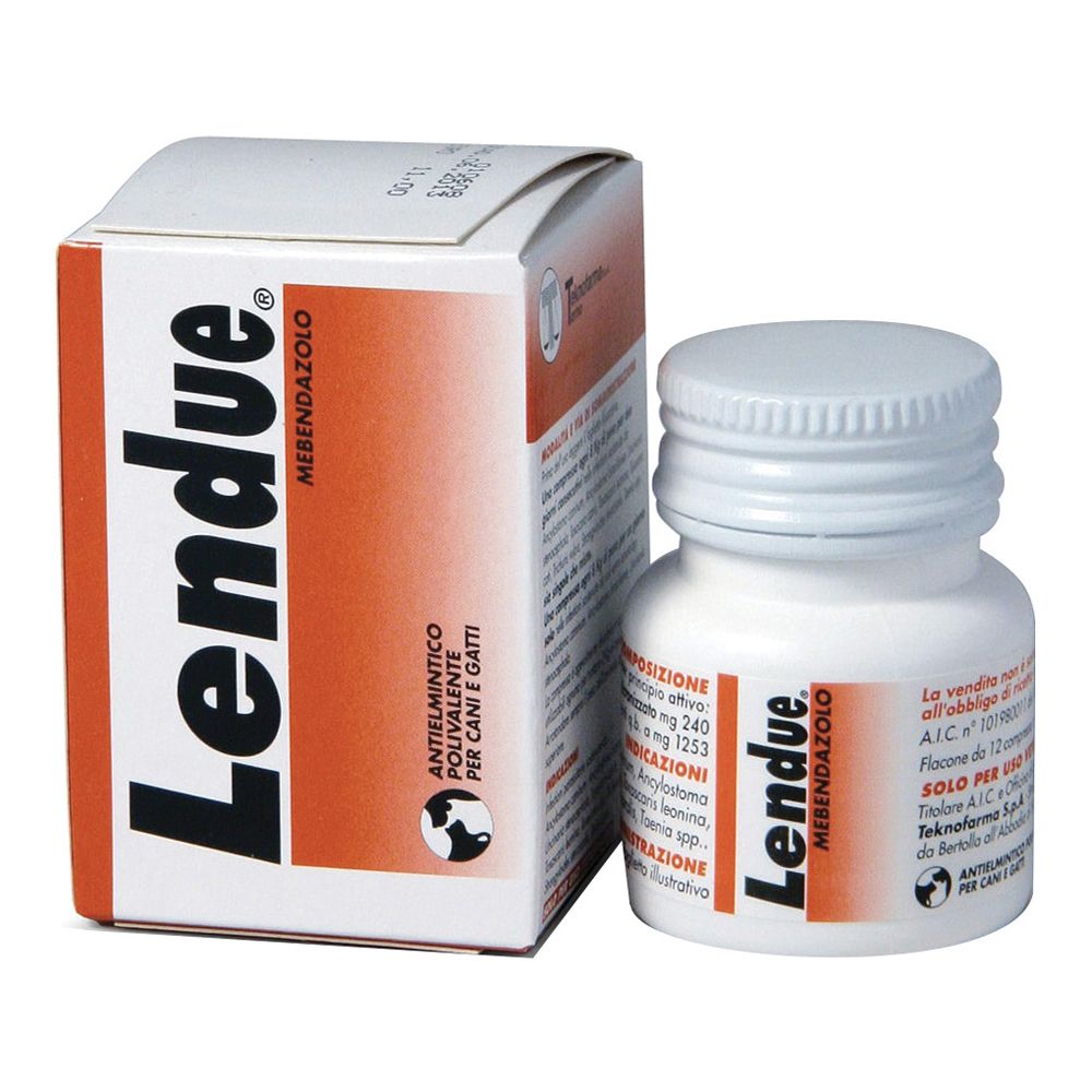 Lendue 240 Mg Compresse Masticabili - Per Cani E Gatti Taglia Piccola e Media