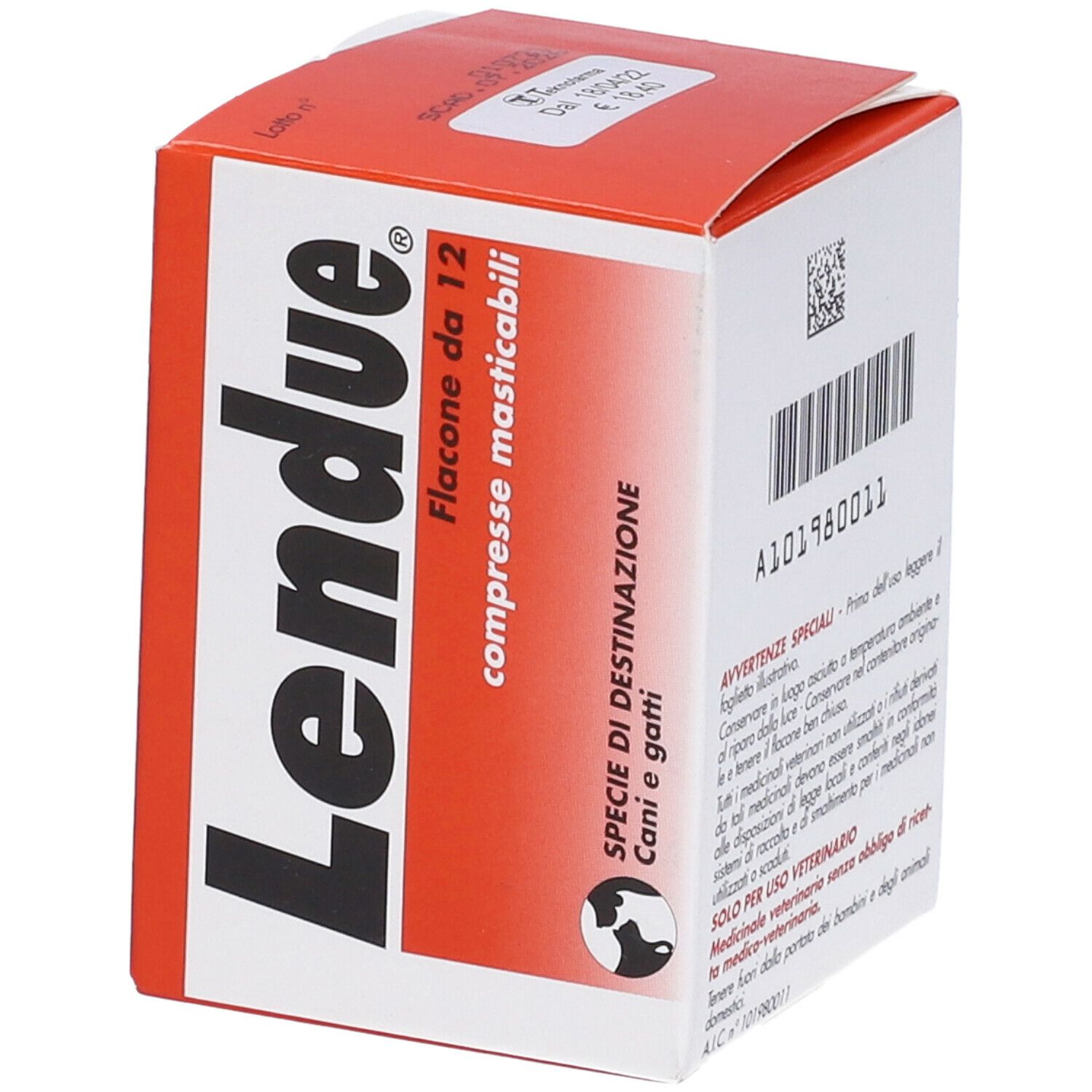Lendue 240 Mg Compresse Masticabili - Per Cani E Gatti Taglia Piccola e Media