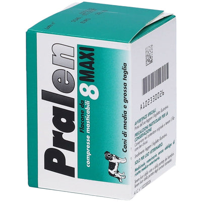 Pralen Maxi 480 Mg + 40 Mg Compresse Masticabili Per Cani Di Media E Grossa Taglia