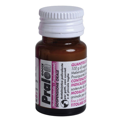 Pralen 120 Mg/G + 10 Mg/G Gocce Orali, Sospensione Per Gatti, Cani Cuccioli E Di Piccola Taglia