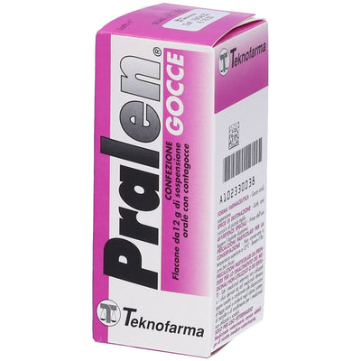 Pralen 120 Mg/G + 10 Mg/G Gocce Orali, Sospensione Per Gatti, Cani Cuccioli E Di Piccola Taglia