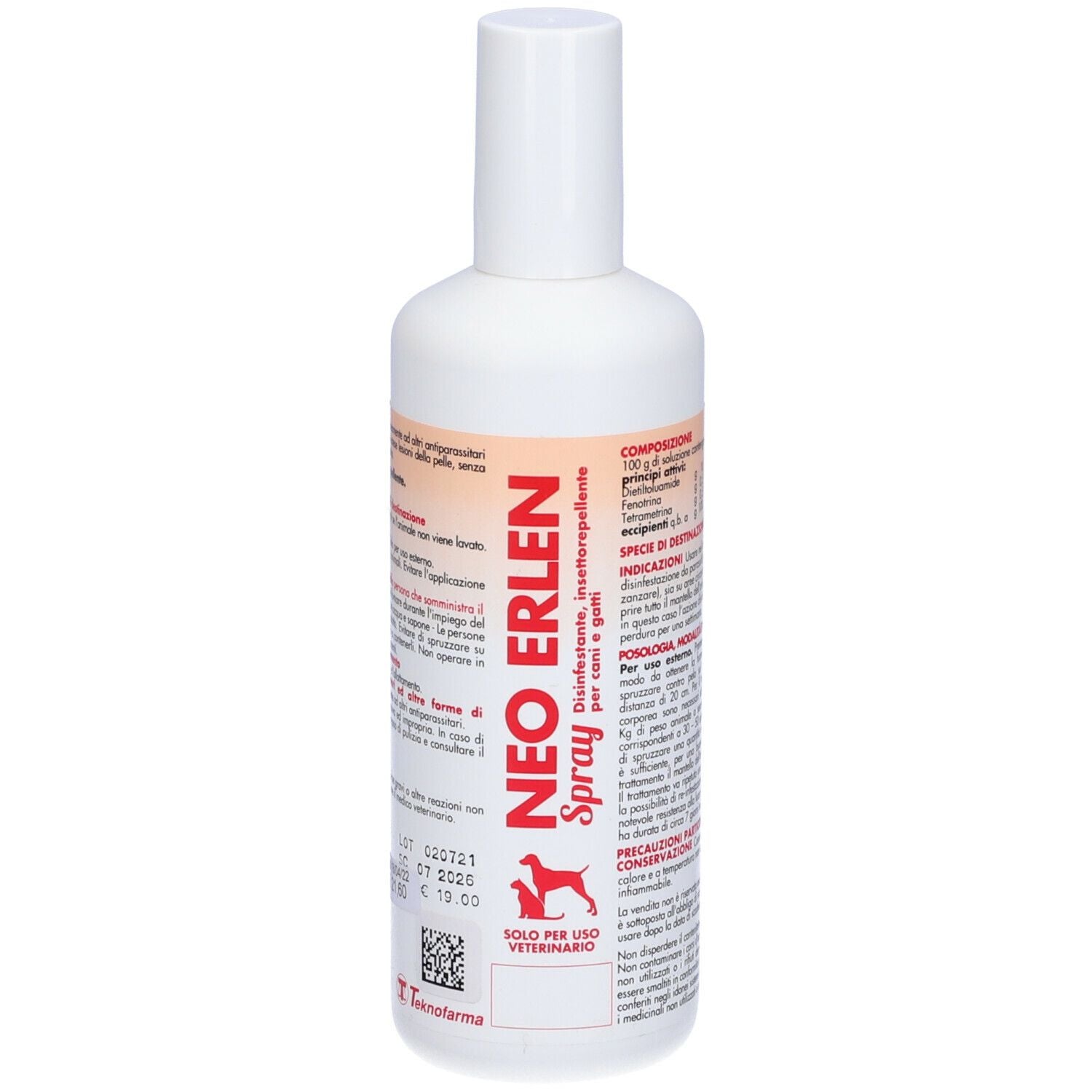NEO ERLEN Spray Uso Topico 1 flacone 200 ml