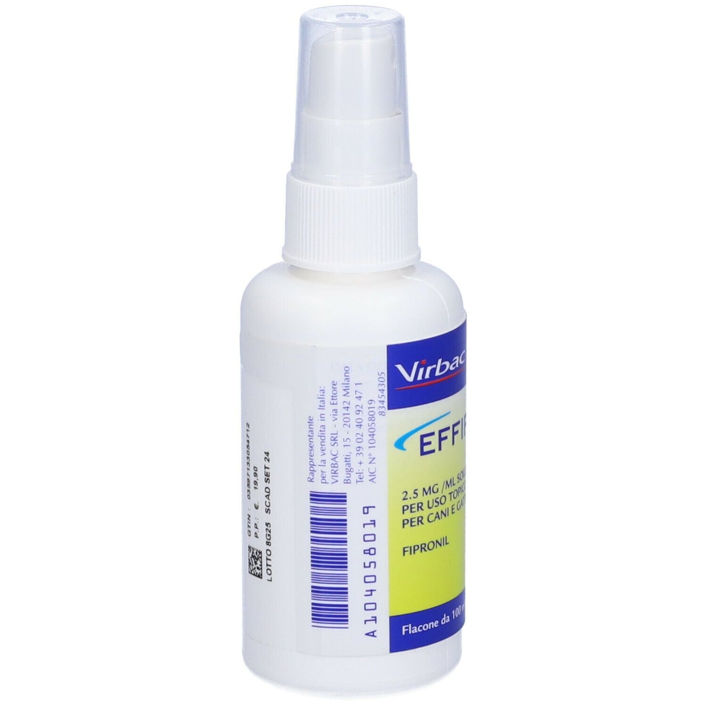 Effipro uso topico spray 1 flacone 100 ml 2,5 mg/ml