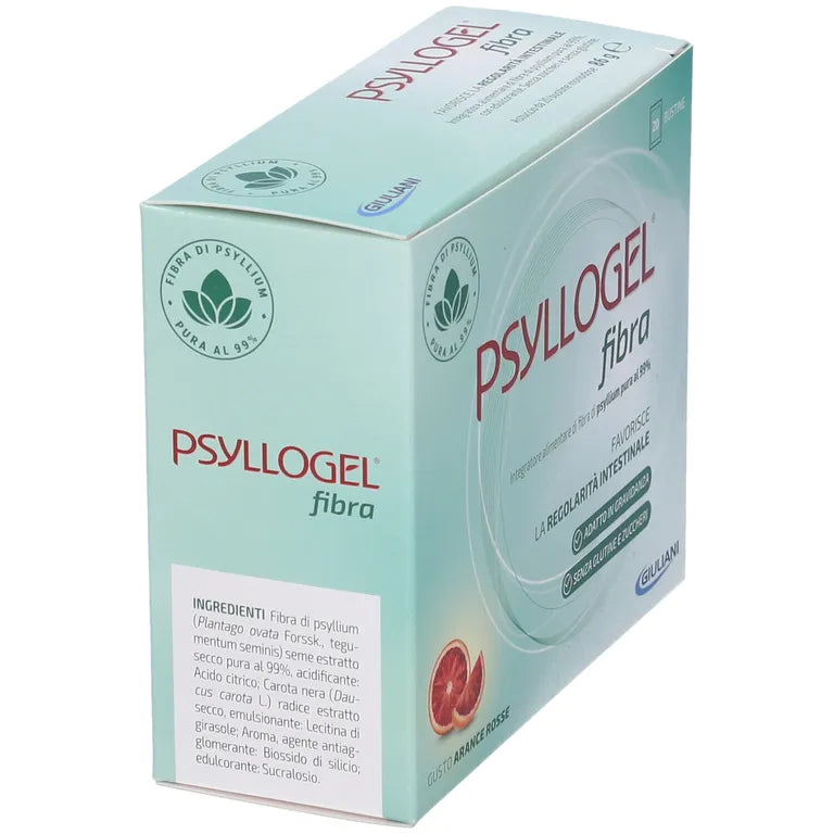 PSYLLOGEL® Fibra Arance Rosse Bustine 20 bustine Integratore Benessere Intestinale