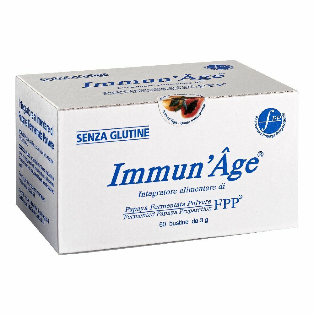 Named Immun'Age - 60 bustine - integratore antiossidante e per le difese immunitarie a base di papaya fermentata SCAD 06/26