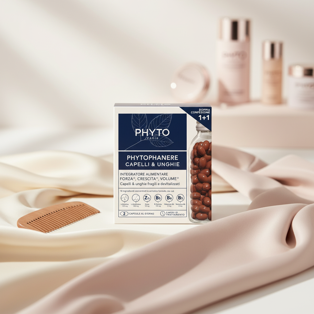 Phyto Phytophanere Per Capelli/Unghie - 180 Capsule (1+1)