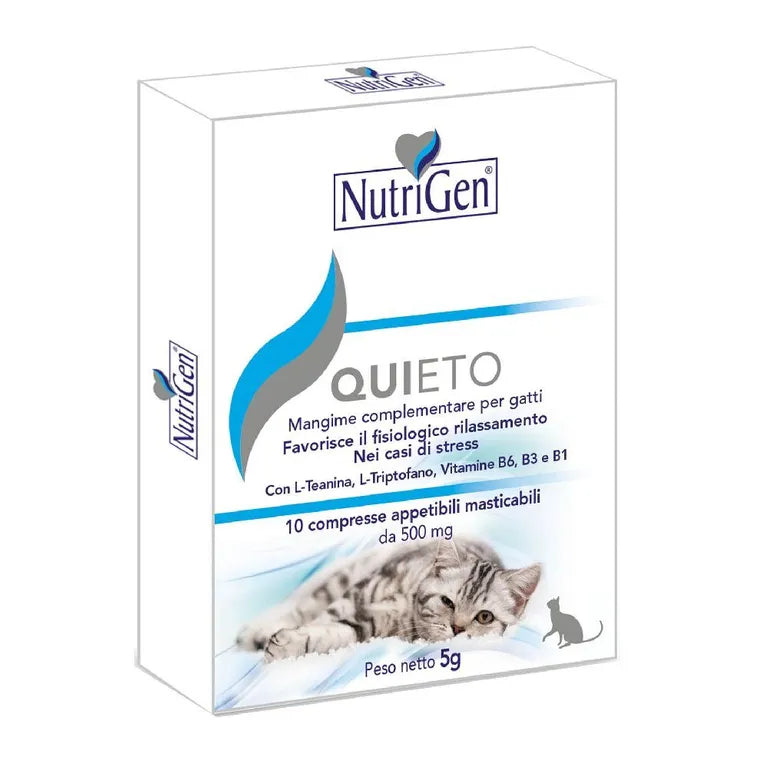NutriGen QUIETO Gatto 10 Tavolette
