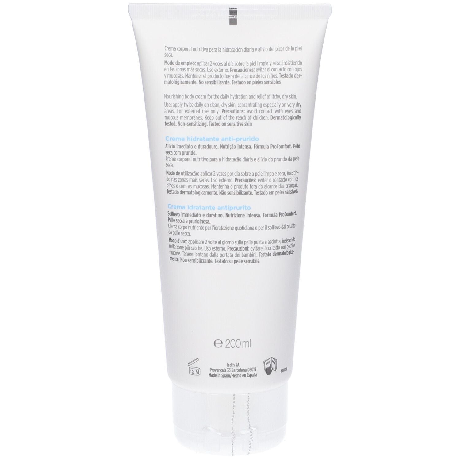 ISDIN UreadinCalm® Crema Idratante Antiprurito 200 ml