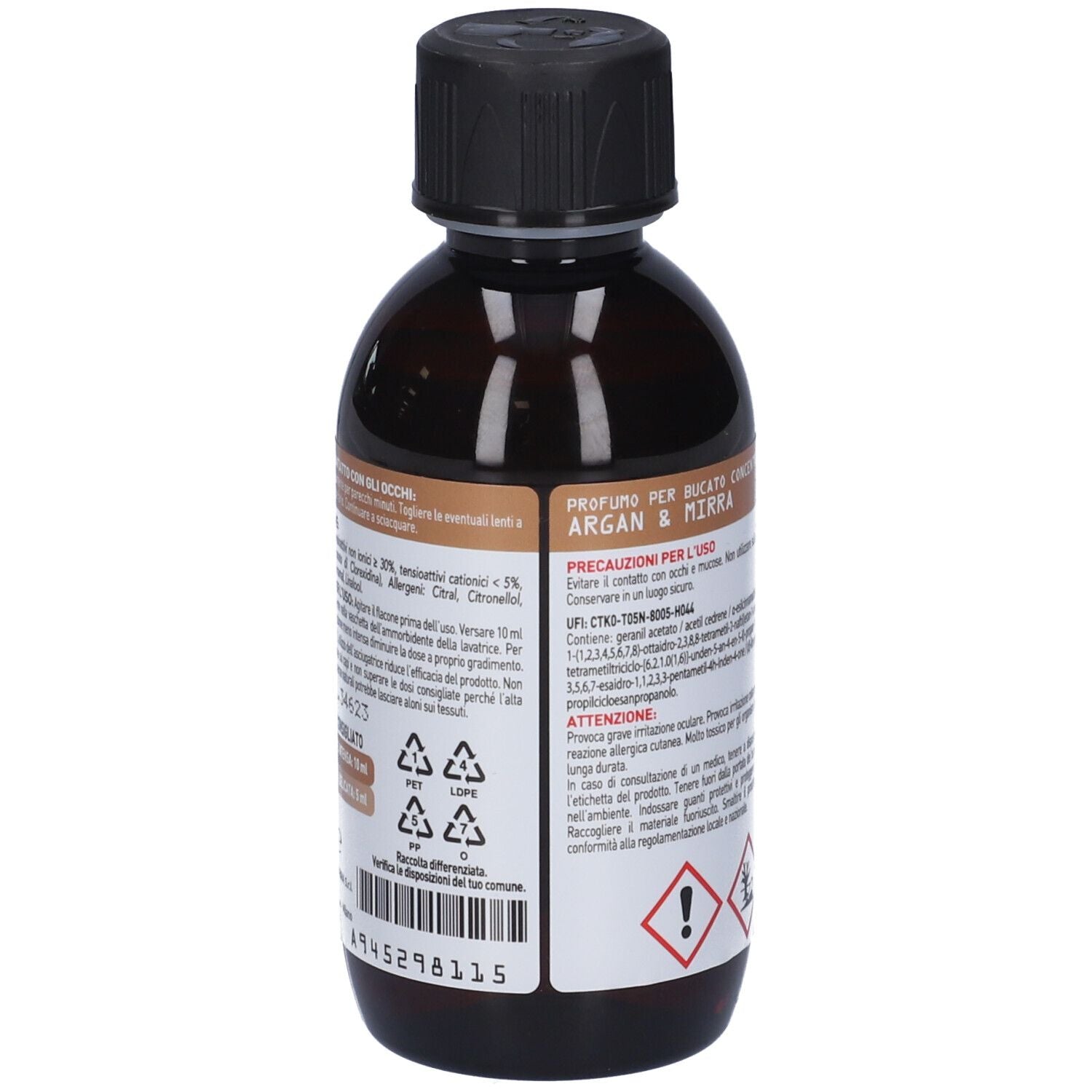 Etereal Argan Mirra Profumo Bucato con Igienizzante