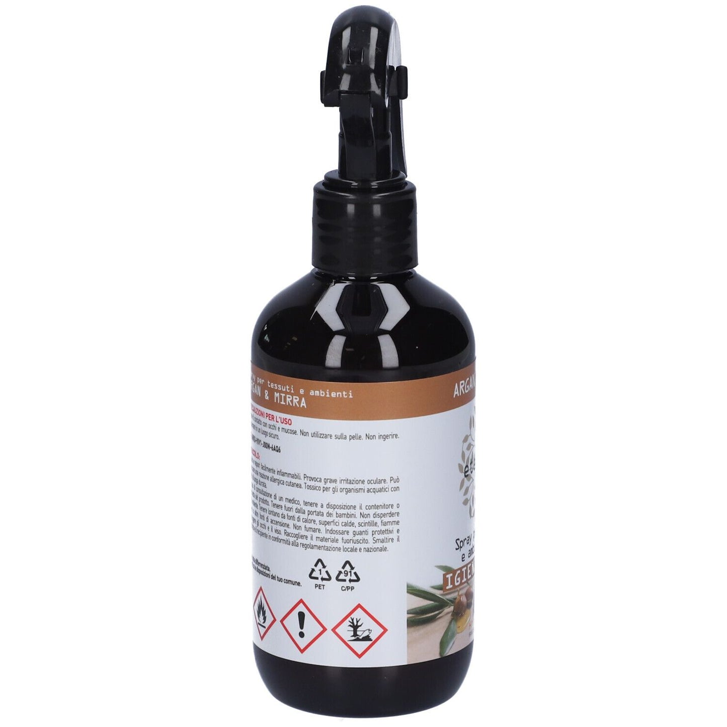 Etereal Argan Mirra Spray Tessuti Ambienti Profumato con Igienizzante