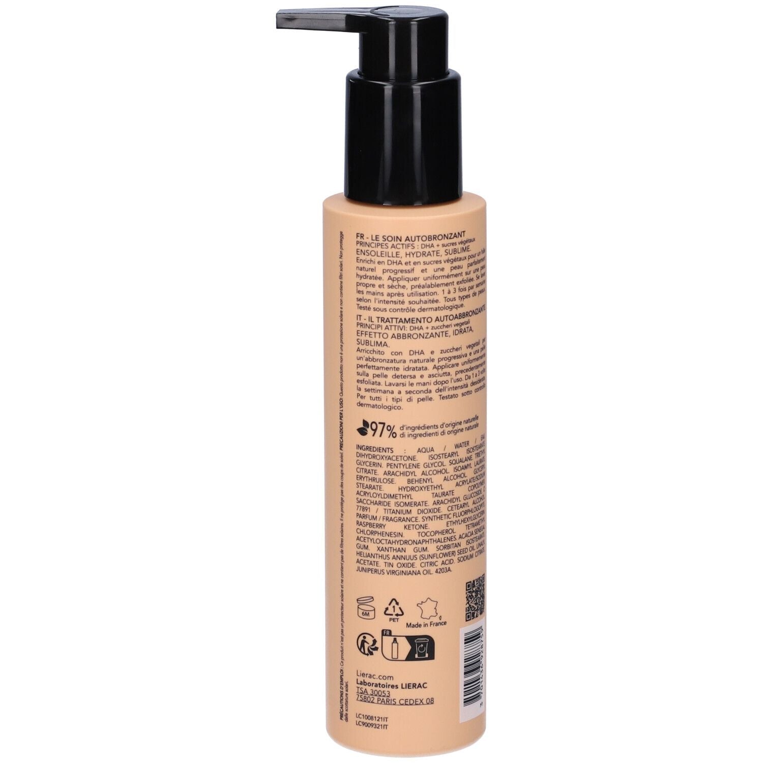 Lierac Sunissime Autoabbronzante Corpo 150 ML