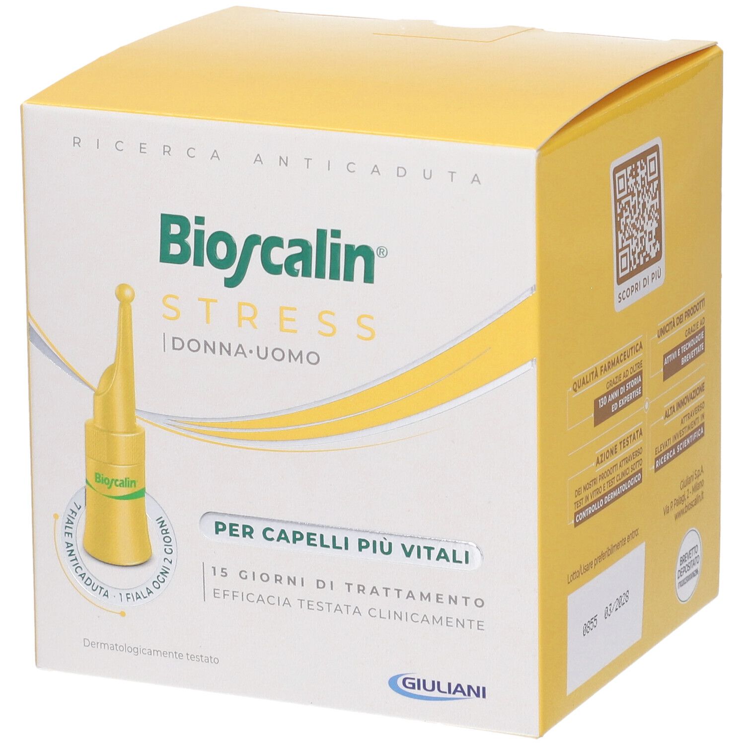 Bioscalin Stress Anticaduta 7 Fiale Monodose - Bioscalin Stress Anticaduta 7 Fiale Monodose
