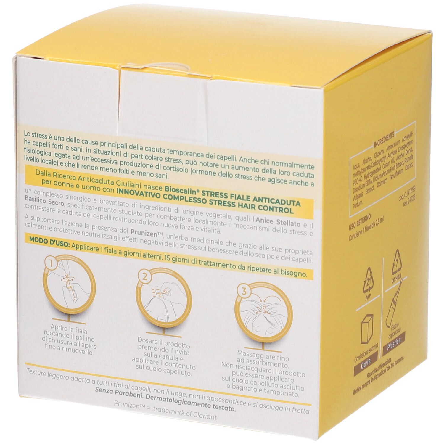 Bioscalin Stress Anticaduta 7 Fiale Monodose - Bioscalin Stress Anticaduta 7 Fiale Monodose
