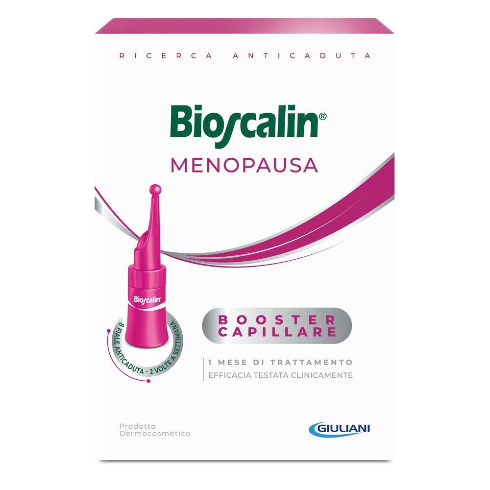 Bioscalin Menopausa Donna Trattamento Rinforzante Capelli 8 fiale