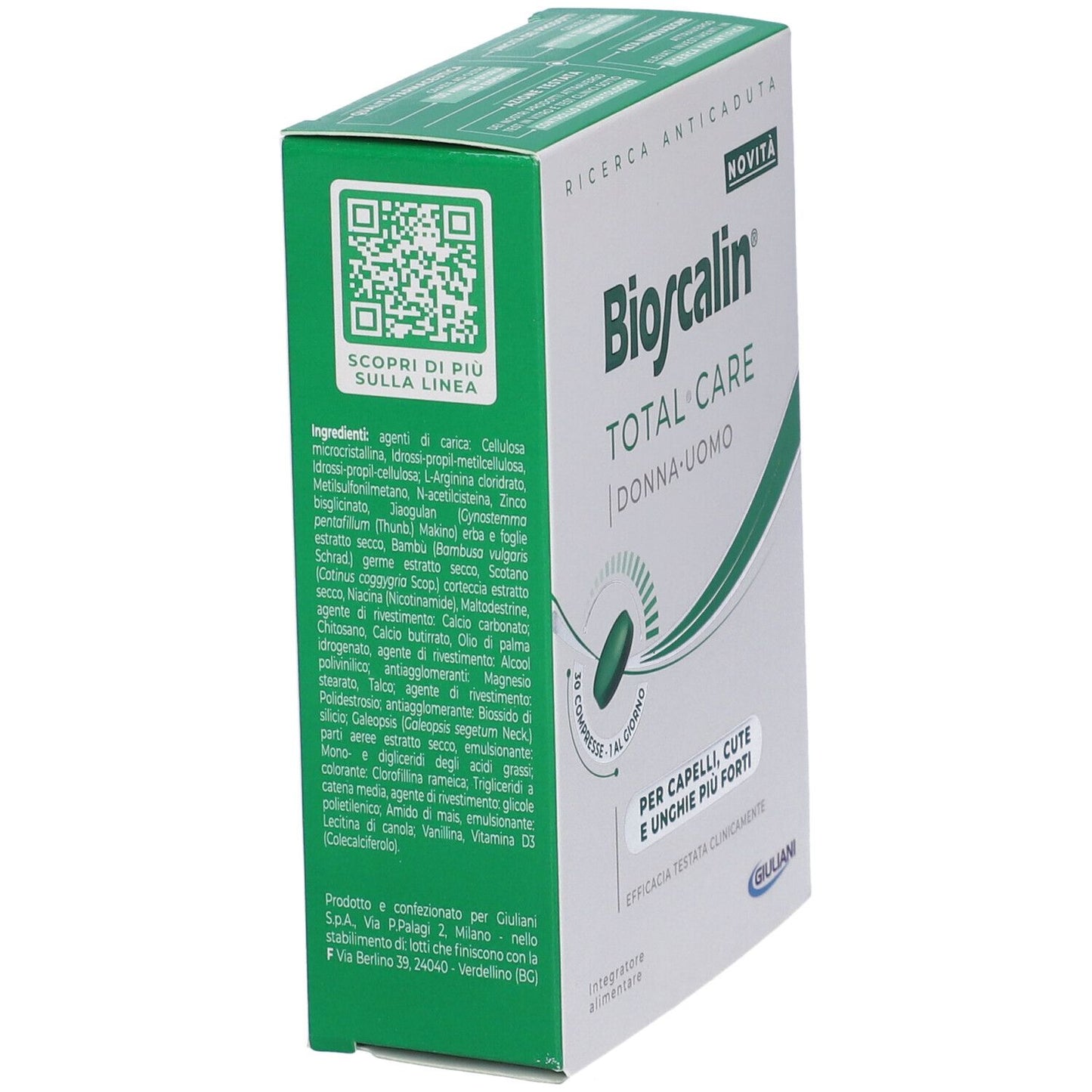 Bioscalin Total Care 30 Compresse