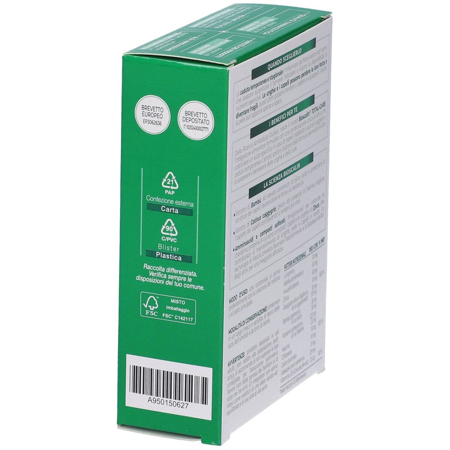 Bioscalin Total Care 30 Compresse