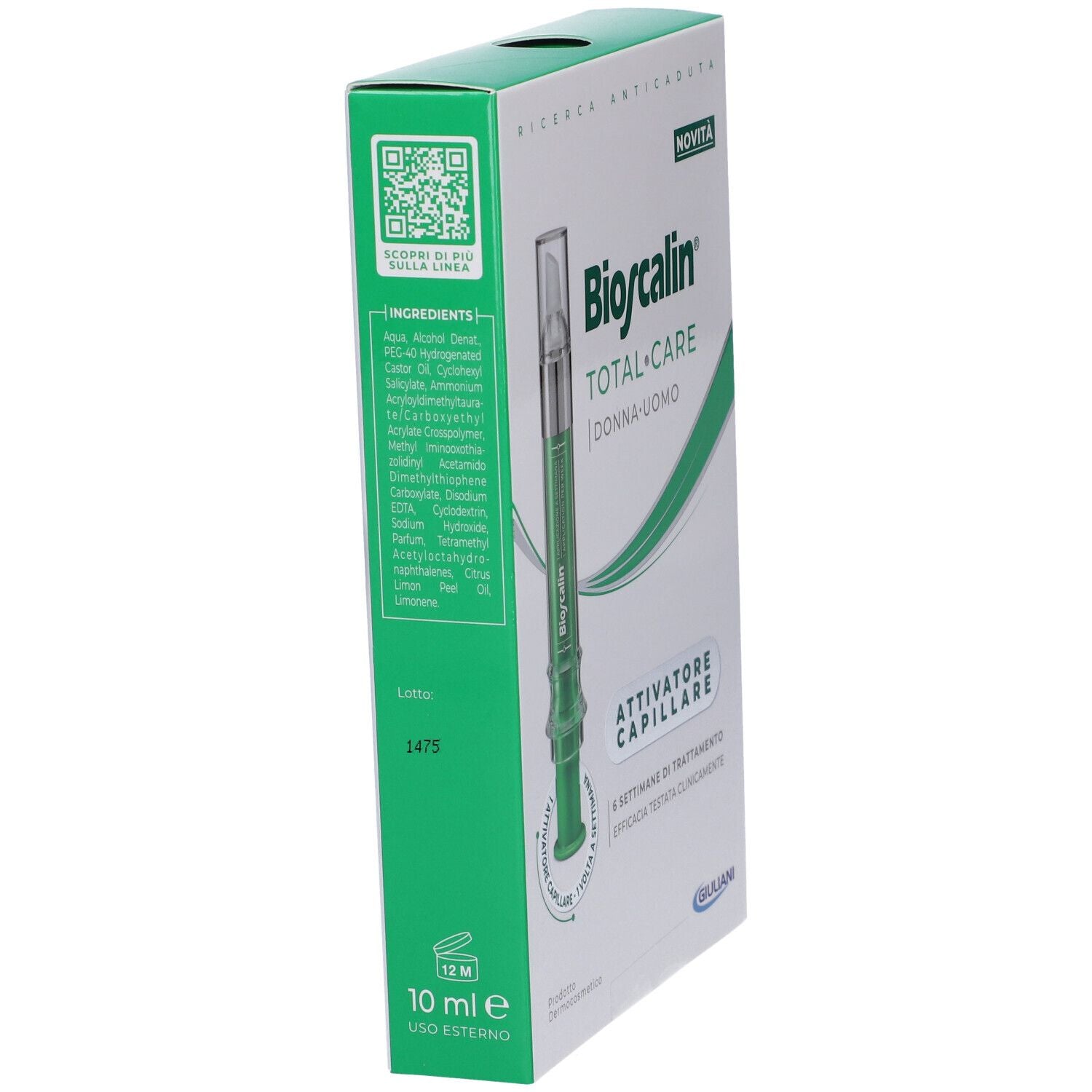 Bioscalin Attivatore Capillare Total Care 10ml - Bioscalin Attivatore Capillare Total Care 10ml