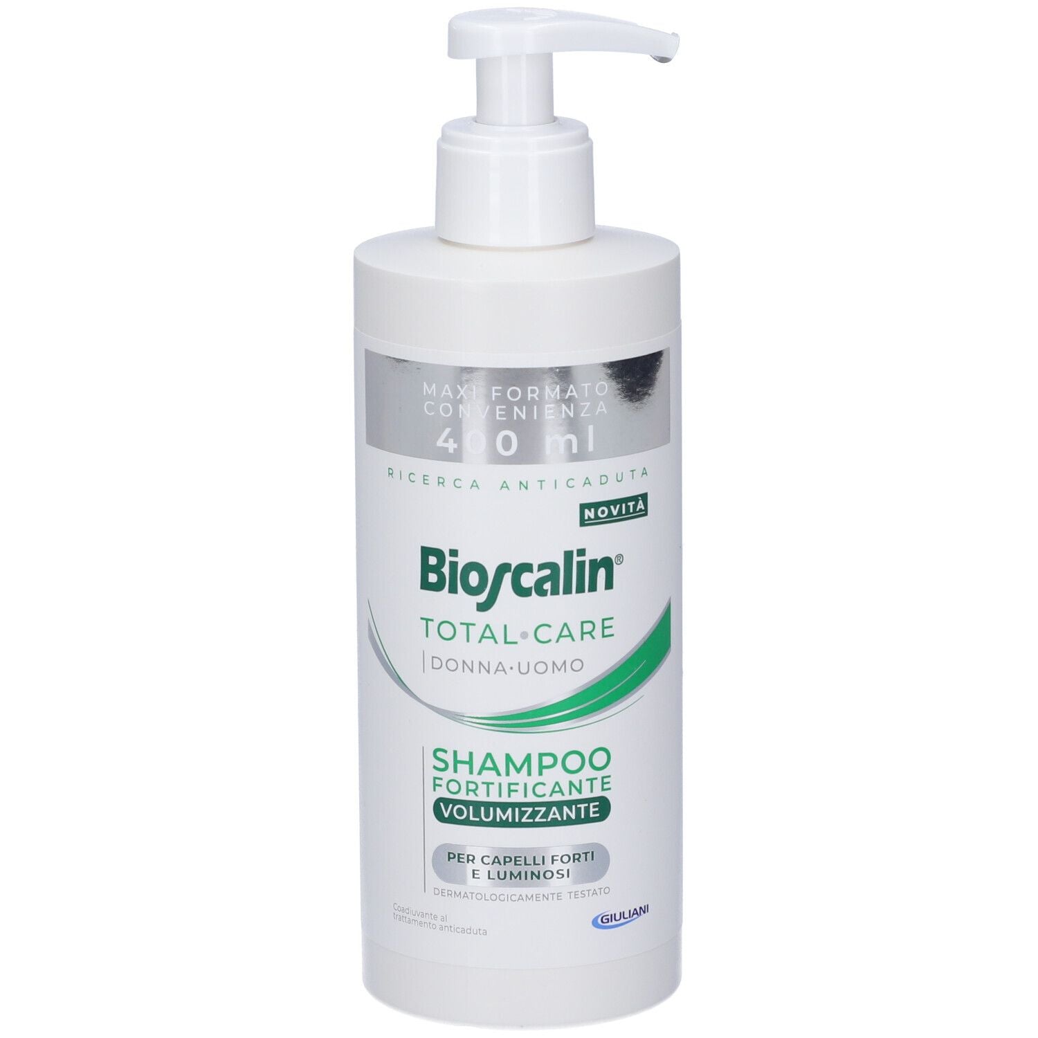 Bioscalin Nova Genina Shampoo Fortificante Volumizzante 400ml - Bioscalin Nova Genina Shampoo Fortificante Volumizzante 400ml
