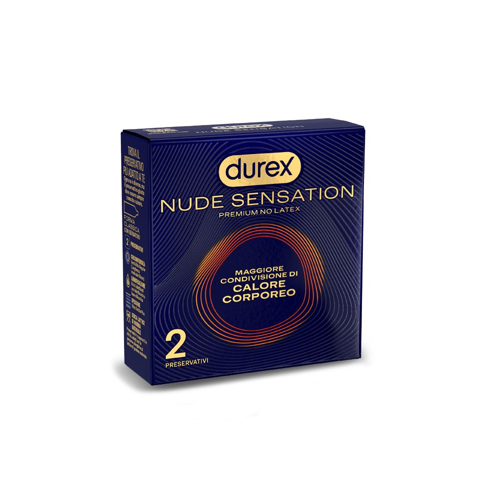 Durex Nude Sensation preservativo 2 pezzi