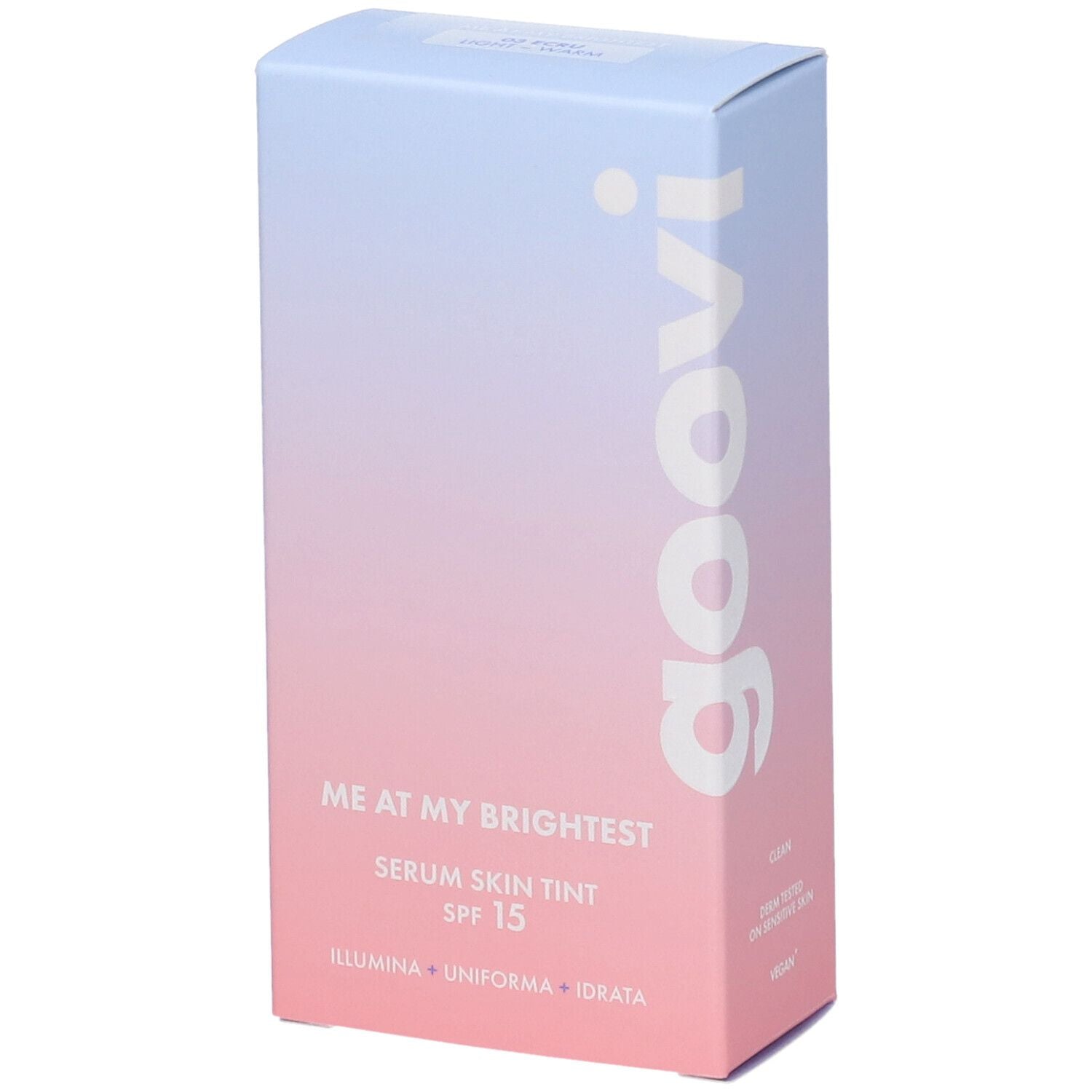Goovi Me At My Brightest Siero Skin Tint SPF15 Tonalità 03 Ecru - Goovi Me At My Brightest Siero Skin Tint SPF15 Tonalità 03 Ecru