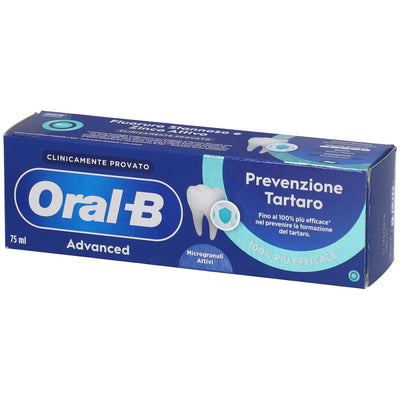Oral-B Dentifricio Advanced Prevenzione Tartaro con Microgranuli 75 ml