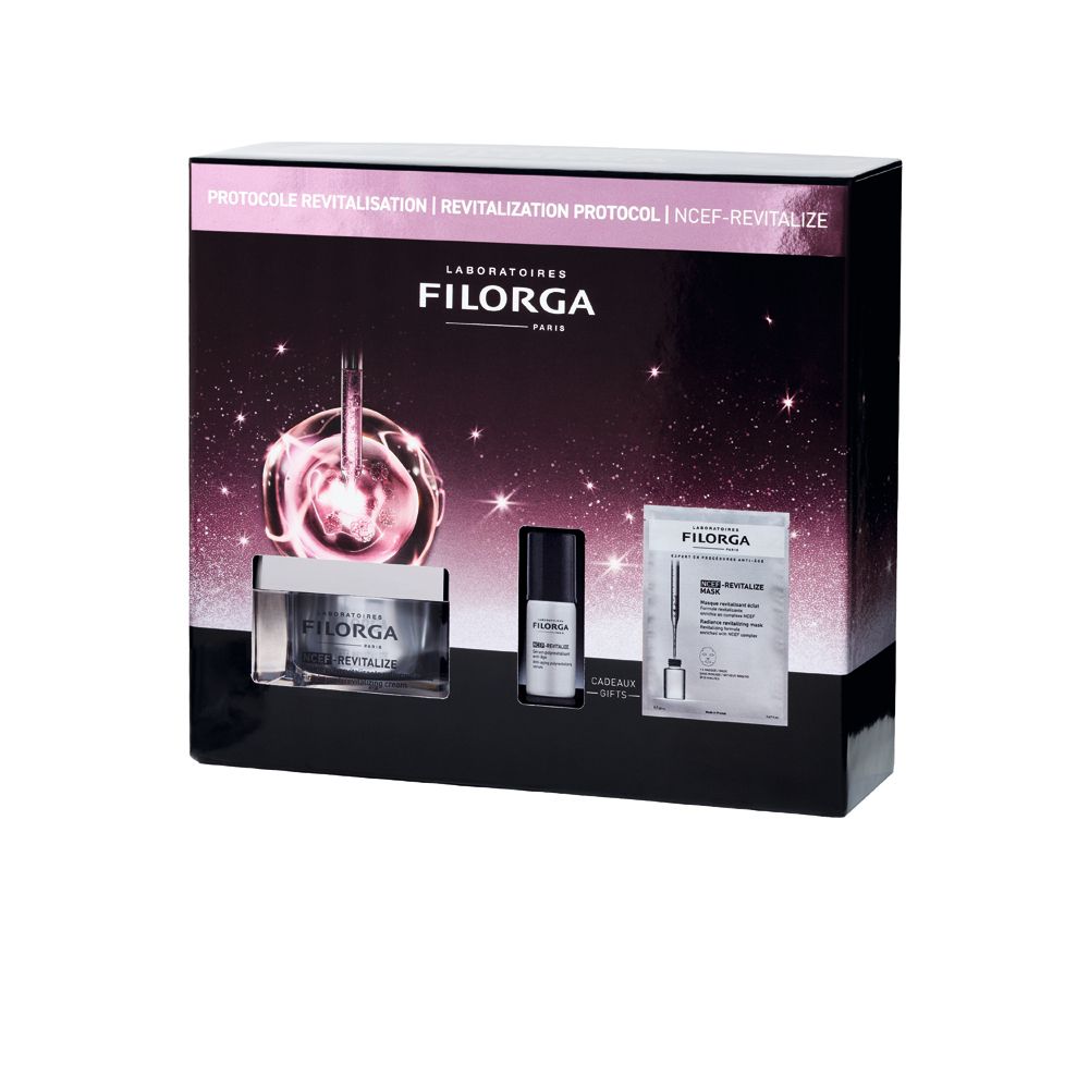 FILORGA XMAS Cofanetto NCEF REVITALIZE 2025 1 NCEF REVITALIZECREMA 50 ML + 1 NCEF REVITALIZE SERUM 5 ML + 1 NCEF REVITALIZE SHEET MASK