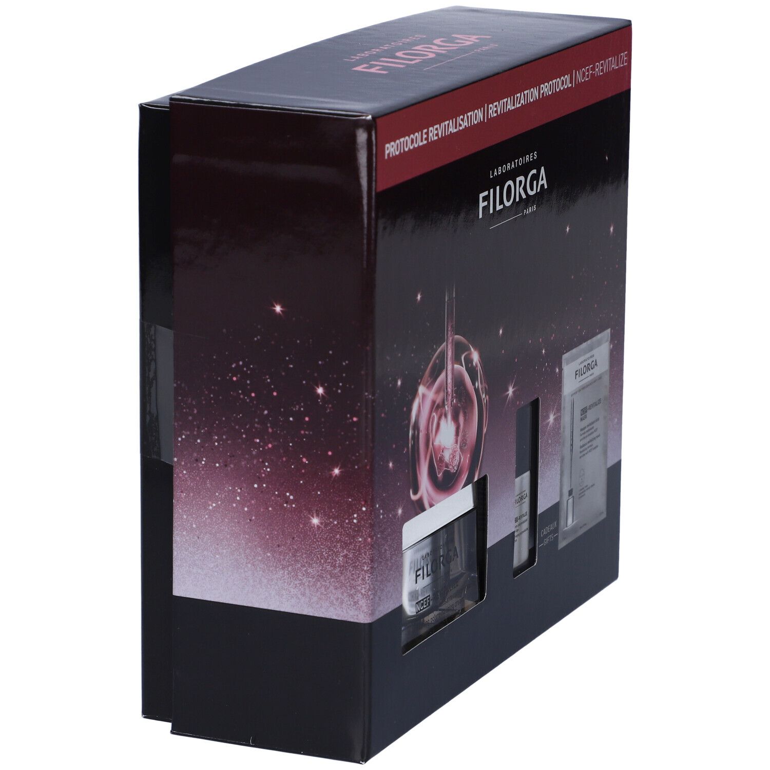 FILORGA XMAS Cofanetto NCEF REVITALIZE 2025 1 NCEF REVITALIZECREMA 50 ML + 1 NCEF REVITALIZE SERUM 5 ML + 1 NCEF REVITALIZE SHEET MASK