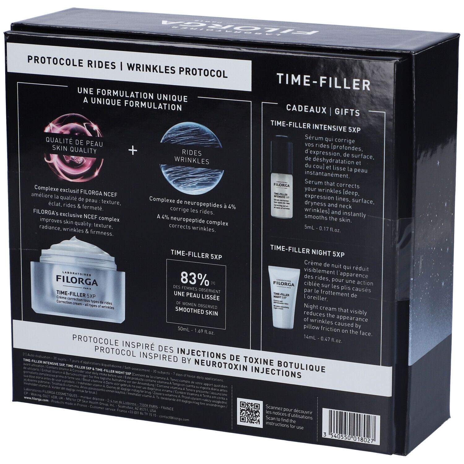 FILORGA XMAS Cofanetto TIME FILLER 5XP 2025 1 TIME FILLER 5XPCREMA 50 ML + 1 TIME FILLER INTENSIVE 5XP 5 ML + 1 TIME FILLER NIGHT 5XP 15 ML - FILORGA XMAS Cofanetto TIME FILLER 5XP 2025 1 TIME FILLER 5XPCREMA 50 ML + 1 TIME FILLER INTENSIVE 5XP 5 ML + 1 TIME FILLER NIGHT 5XP 15 ML