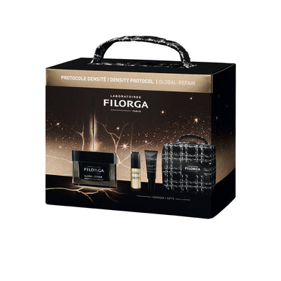 FILORGA XMAS Cofanetto GLOBAL REPAIR 2025 1 GLOBAL REPAIR ADVANCED CREAM 50 ML + 1 GLOBAL REPAIR ADVANCED ELIXIR 5 ML + 1GLOBAL REPAIR EYES & LIPS 4 ML
