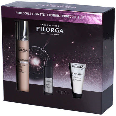 FILORGA XMAS Cofanetto LIFT STRUCTURE 2025 1 LIFT STRUCTURE RADIANCE 50 ML + 1 NCEF REVITALIZE SERUM 5 ML + 1 SLEEP & LIFT15 ML