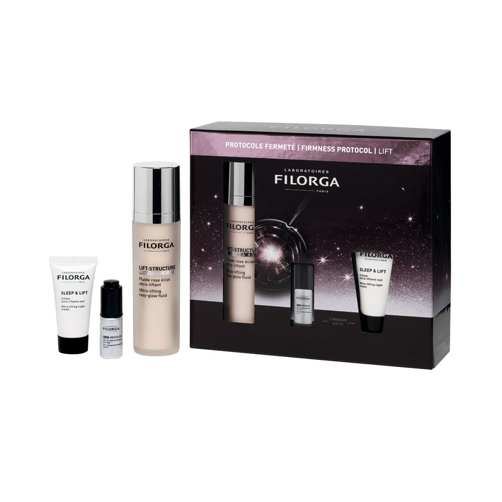 FILORGA XMAS Cofanetto LIFT STRUCTURE 2025 1 LIFT STRUCTURE RADIANCE 50 ML + 1 NCEF REVITALIZE SERUM 5 ML + 1 SLEEP & LIFT15 ML