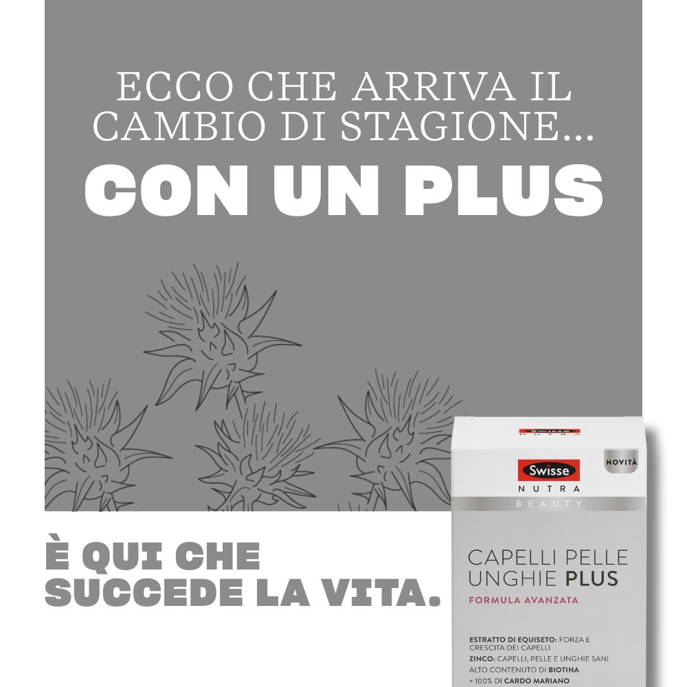Swisse Capelli Pelle Unghie Plus Integratore Capsule Molli