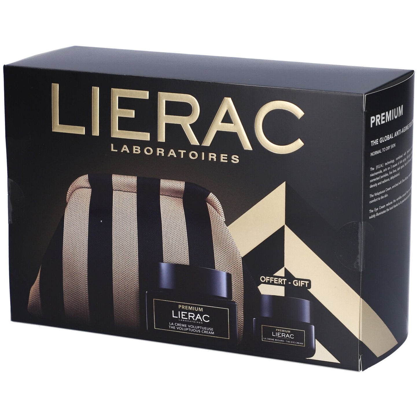 Lierac Set Natale Premium Voluptueuse 50ml + Crema Occhi 20ml