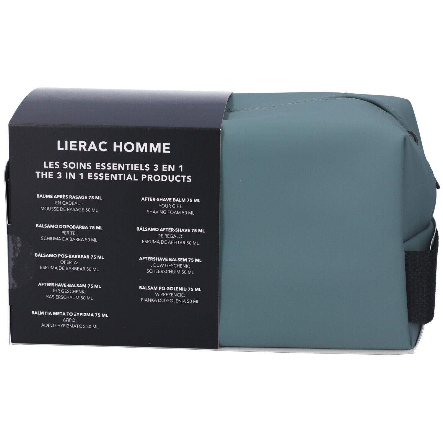 Lierac Set Natale Homme Dopobarba 75ml + Schiuma Barba 50ml