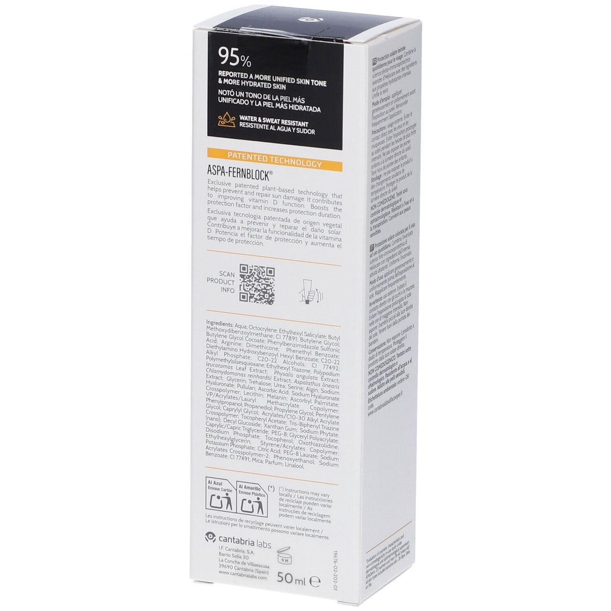 Heliocare 360° Color Water Gel Tonalità Bronze SPF 50+
