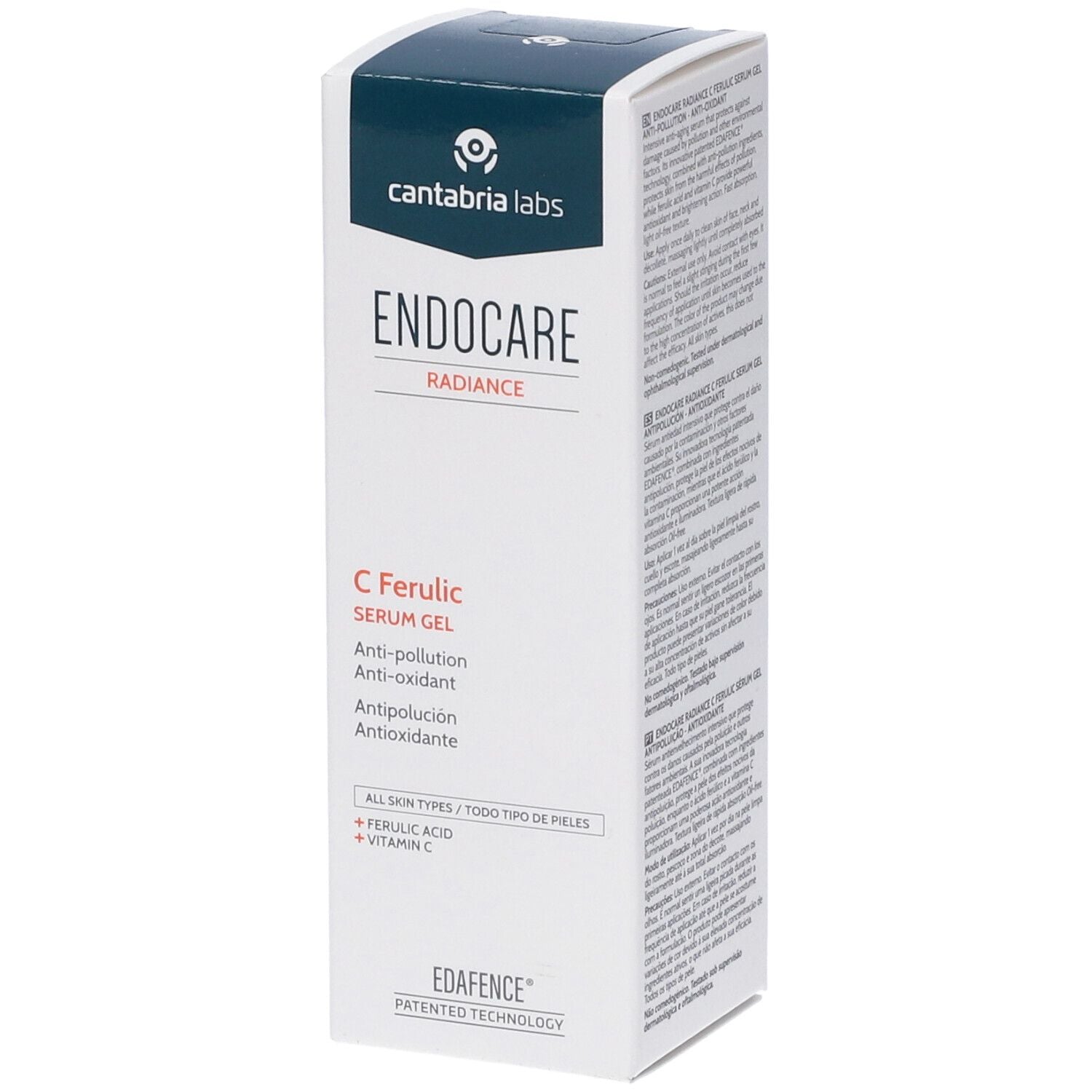 Endocare Radiance C Ferulic Serum Gel 30 ml