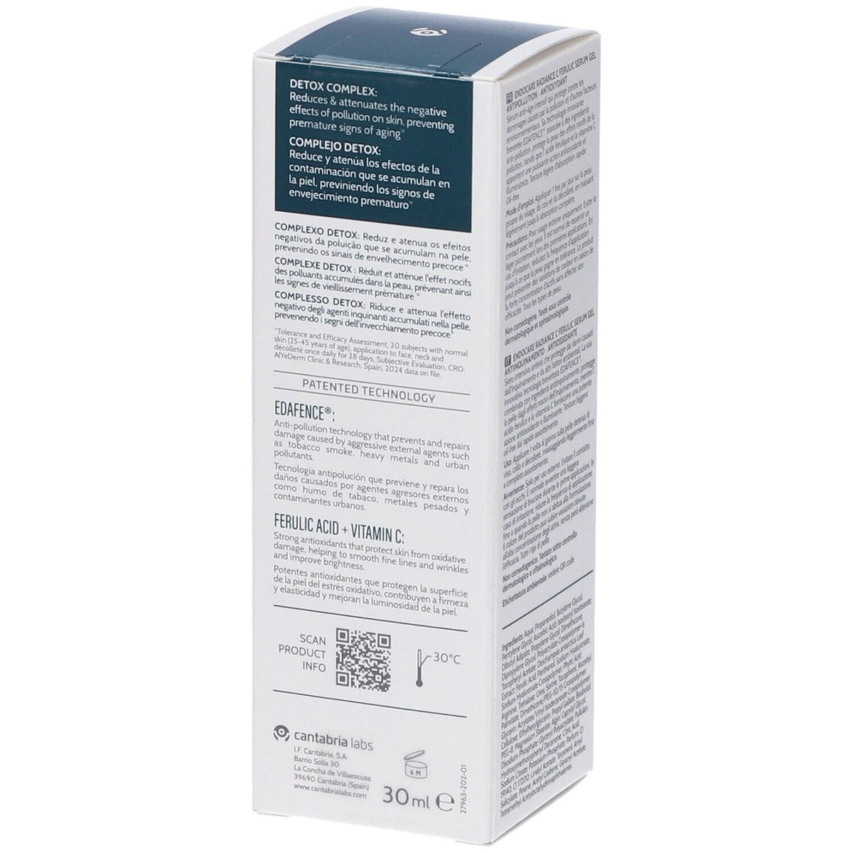 Endocare Radiance C Ferulic Serum Gel 30 ml