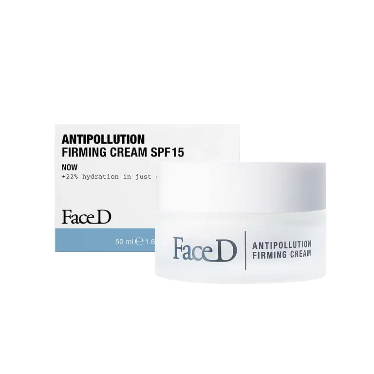FaceD Crema Rassodante Antinquinamento SPF15 50 ml - FaceD Crema Rassodante Antinquinamento SPF15 50 ml