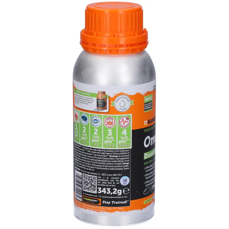 NAMEDSPORT OMEGA 3 Double Plus 240 Capsule Arancione