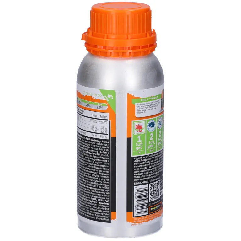NAMEDSPORT OMEGA 3 Double Plus 240 Capsule Arancione