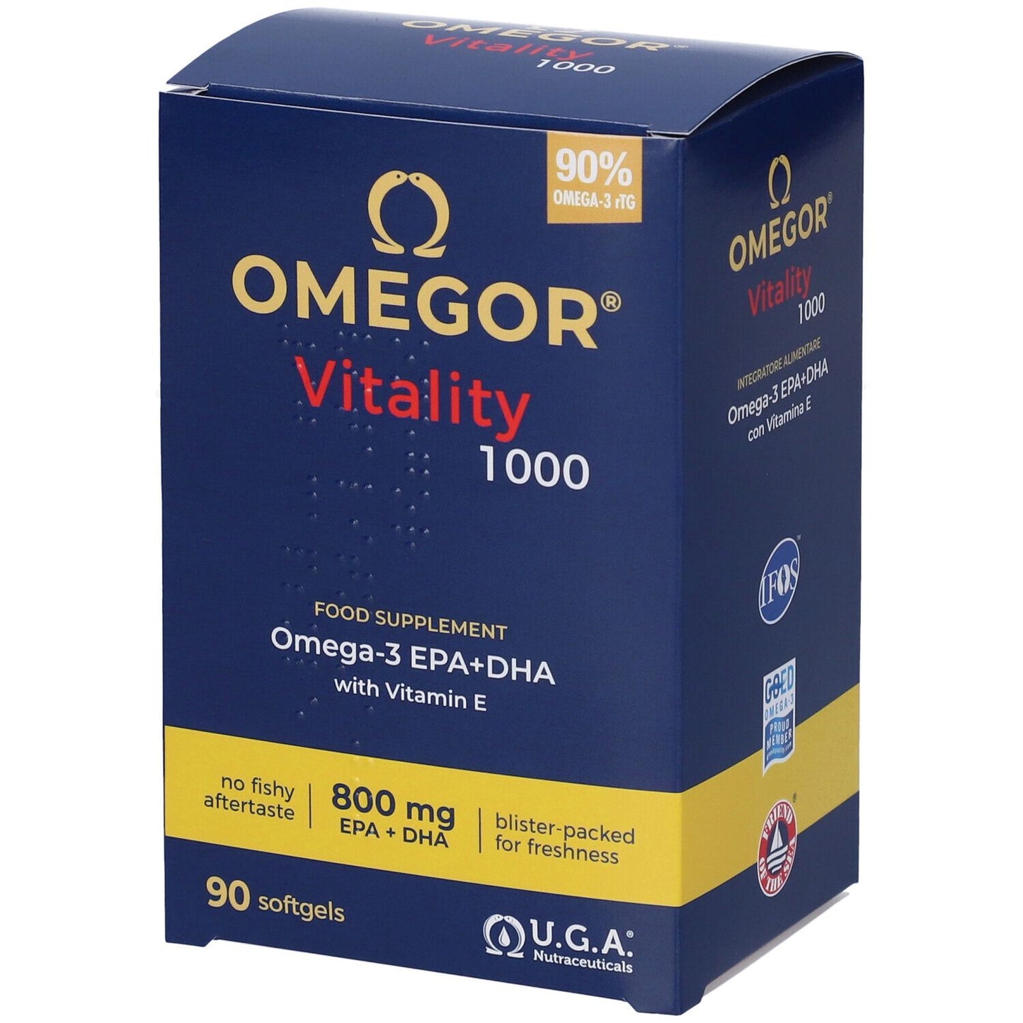 OMEGOR VITALITY 1000 90 CAPSULE
